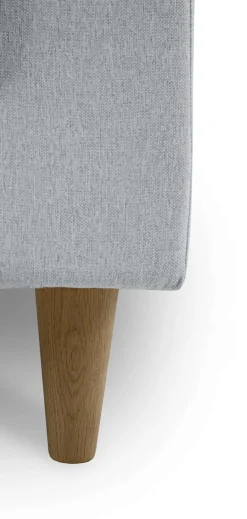 OTTO home 2-Sitzer »Tvinno« im skandinavischen Stil, mit Massivholzfüßen, Breite 155 cm