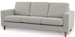 OTTO home 3-Sitzer »Tvinno« im skandinavischen Stil, mit Massivholzfüßen, Breite 217 cm