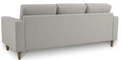 OTTO home 3-Sitzer »Tvinno« im skandinavischen Stil, mit Massivholzfüßen, Breite 217 cm