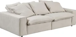 OTTO home 3-Sitzer »Venslev« Lounge-Sofa, mit extra tiefer Sitzfläche und losen Kissen