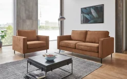 OTTO home 2-Sitzer »Weston« im skandinavischem Stil, mit Wellenunterfederung
