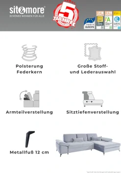 OTTO home Sofa-Kopfstütze »Costello, B: 48 cm« Set: 2 Stück, passend zur Serie