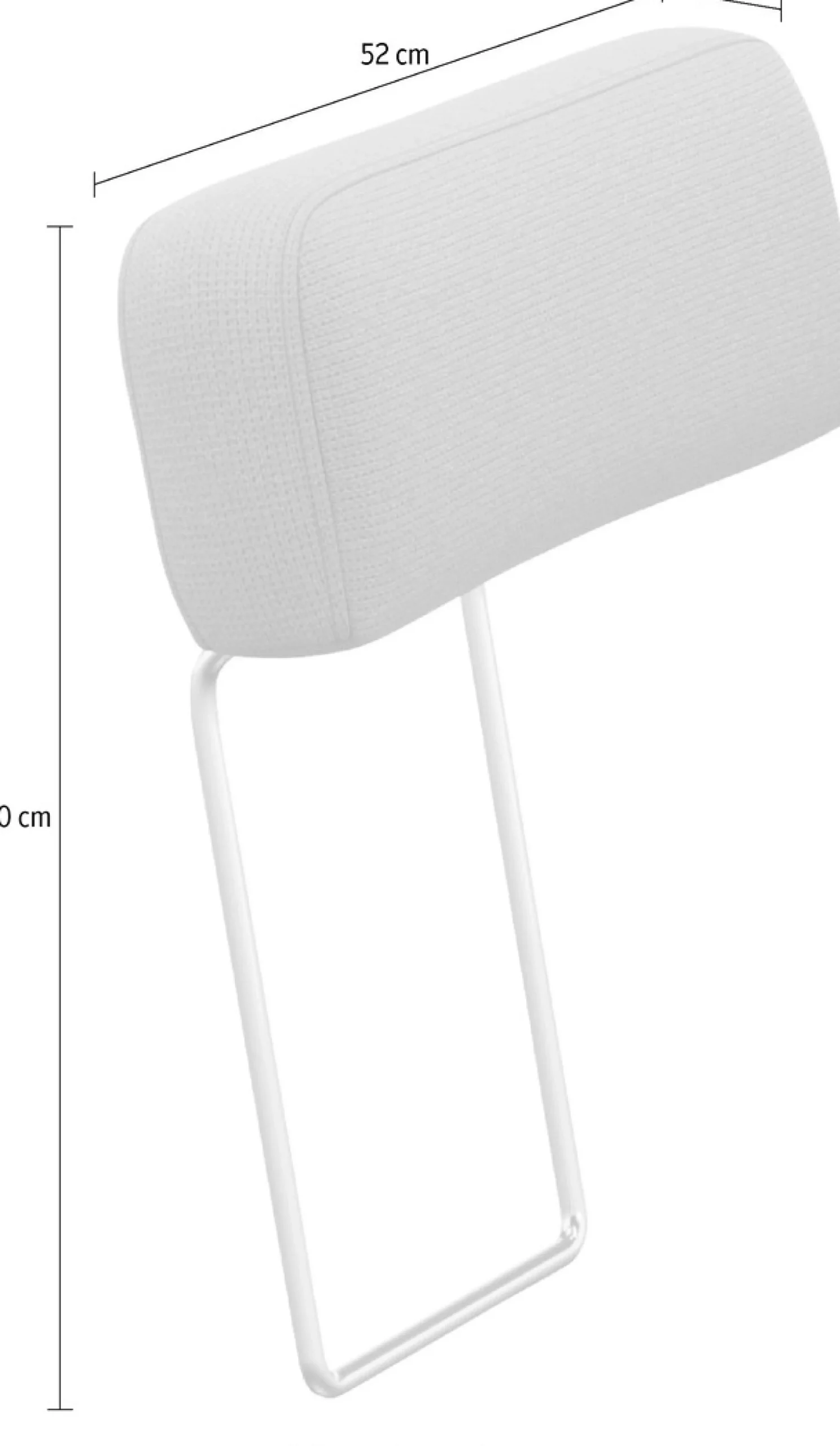OTTO home Sofa-Kopfstütze »County« 2 Stück im Set, passend zur "County"-Serie