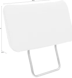 OTTO home Sofa-Kopfstütze »Varese« Kreuznaht in beige