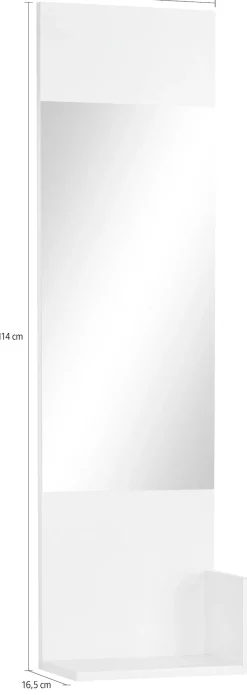 OTTO home Spiegelpaneel »Kosmo« Breite 32 cm, mit 1 Ablage