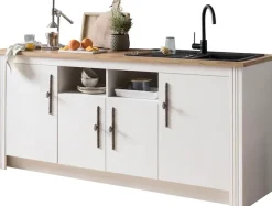 OTTO home Spülenschrank »KS-Westminster« im romantischen Landhausstil, Breite 204 cm, exclusiv by Otto