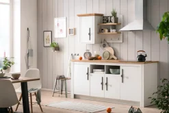 OTTO home Spülenschrank »KS-Westminster« im romantischen Landhausstil, Breite 204 cm, exclusiv by Otto