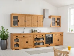 OTTO home Spülenschrank »Rügen« Breite 80 cm, Kiefer massiv, mit 2 Türen