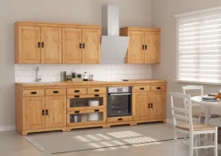 OTTO home Spülenschrank »Rügen« Breite 80 cm, Kiefer massiv, mit 2 Türen