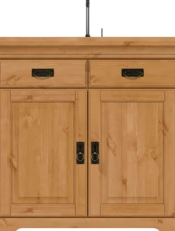 OTTO home Spülenschrank »Rügen« Breite 80 cm, Kiefer massiv, mit 2 Türen