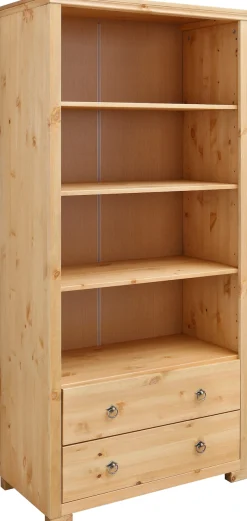 OTTO home Standregal »Gotland« Breite 80 cm, Höhe 178 cm, aus massiver Kiefer, FSC®