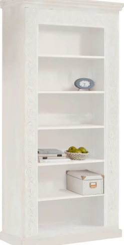 OTTO home Standregal »Malati« mit dekorativen Fräsungen, Höhe 180 cm