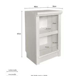 OTTO home Standregal »Riga Bücherregal Regal Breite/Tiefe 40/29 cm« aus massiver Kiefer, FSC®-zertifiziert