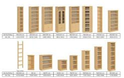 OTTO home Standregal »Soeren Regal Bücherregal B/T/H: 80/29/97 cm« massive Kiefer, FSC®-zertifiziert