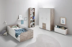 OTTO home Standregal »Standregal »Riekke«« 1 Stk. tlg. Standregal, 5 offene Fächer,2 Einlegeböden 3-fach höhenverstellbar