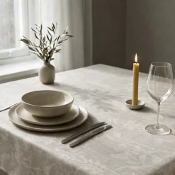 OTTO home Tischdecke »Linnah« pflegeleicht, Esszimmer, Dekoration, uni