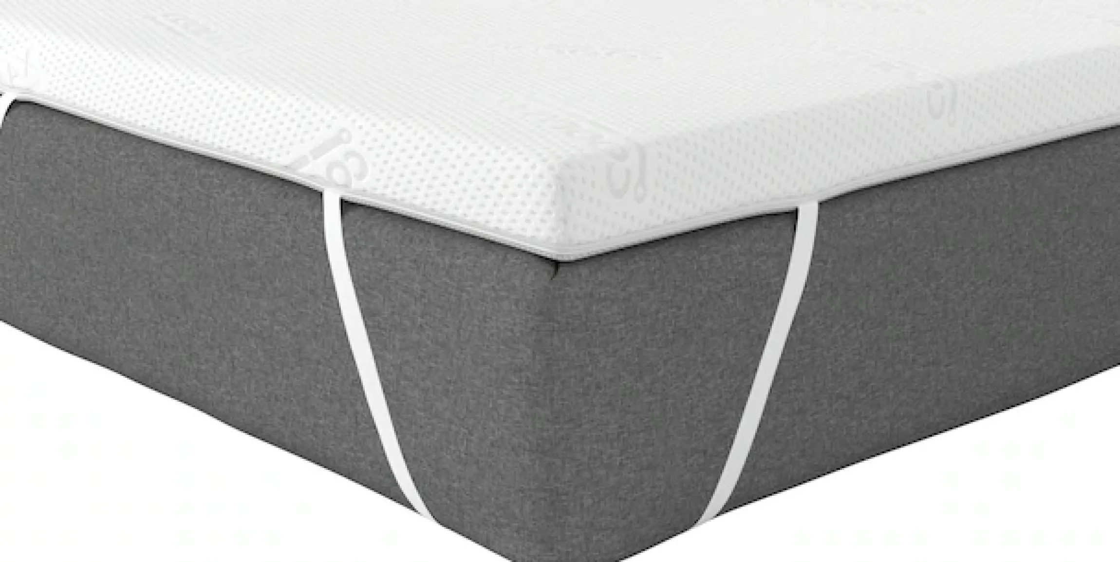 OTTO home Topper »Belize, Topper 90x200, 140x200, 180x200 cm, in 2 Härtegraden« Matratze, langlebige Qualität (RG 39), Hausstauballergiker geeignet
