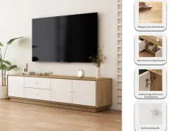 OTTO home TV-Board »Blaire« kratzfeste Melaminoberfläche, ABS-Kanten und FSC-zertifiziertem Holz