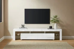 OTTO home TV-Board »Cassy« Hochglanz-Fronten, viel Stauraum und Metallschienen, Breite 200 cm