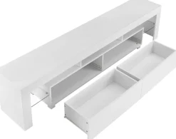 OTTO home TV-Board »Cassy« Hochglanz-Fronten, viel Stauraum und Metallschienen, Breite 200 cm