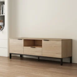 OTTO home TV-Board »Jorinde« Melaminoberfläche, flexibler Stauraum und robustes Metallgestell