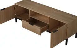 OTTO home TV-Board »Jorinde« Melaminoberfläche, flexibler Stauraum und robustes Metallgestell