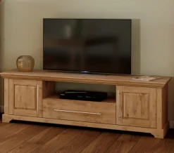 OTTO home TV-Board »Melissa« Lowboard, 2-türig, Breite 171 cm, Kiefer massiv, FSC®