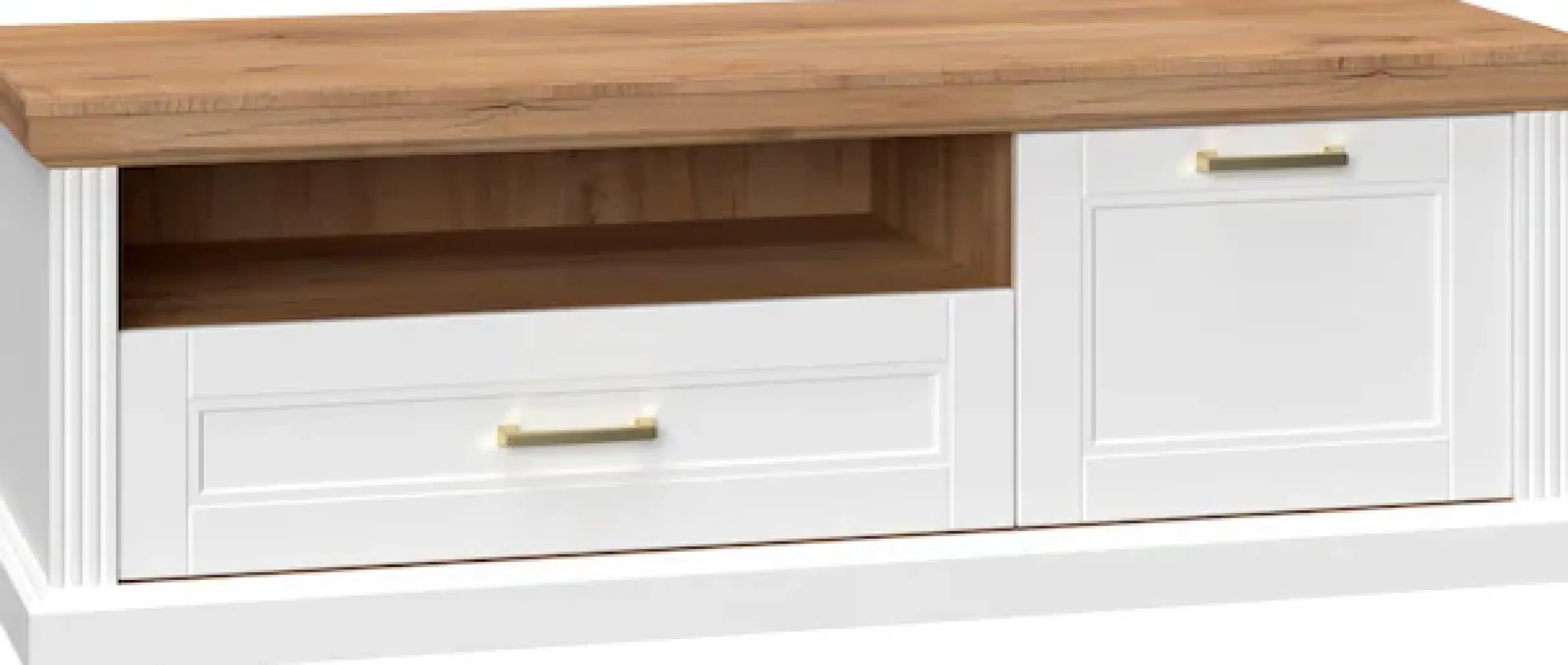 OTTO home TV-Board »Tara« (H/B/T): 52/151/54cm,lackiert mit wasserbasiertem UV-Lack, Fernsehtisch Soft-Close-Funktion