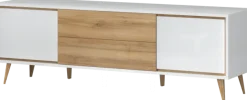 OTTO home TV-Board »Vida« (H/B/T): 58/180/47cm,UV lackiert, hochglänzend, Soft-Close und Push-to-open Funktion
