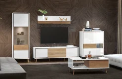 OTTO home TV-Board »Vida« (H/B/T): 58/180/47cm,UV lackiert, hochglänzend, Soft-Close und Push-to-open Funktion