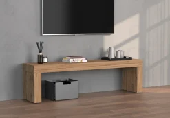 OTTO home TV-Brücke »CHRONOS Breite 180 cm, mit eine 10 cm dicken stabilen folding Platte« 1 Stk. tlg. TV-Board, Medienbrücke, TV-Aufsatz 'Made in Italy'