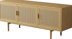 OTTO home TV-Schrank »Lorelia« in moderner Rattan Optik, Lowboard