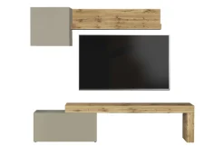 OTTO home TV-Wand »Chronos TV-Set, Wohnwand – Elemente frei platzierbar, Made in Italy« Set, 3-er set, 3 Stk. tlg.