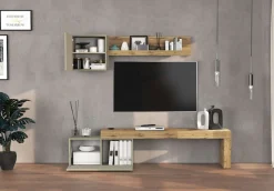 OTTO home TV-Wand »Chronos TV-Set, Wohnwand – Elemente frei platzierbar, Made in Italy« Set, 3-er set, 3 Stk. tlg.