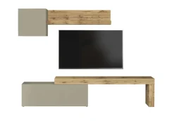 OTTO home TV-Wand »Chronos TV-Set, Wohnwand – Elemente frei platzierbar, Made in Italy« Set, 3-er set, 3 Stk. tlg.