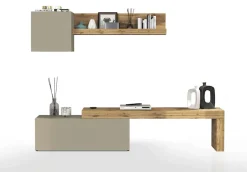 OTTO home TV-Wand »Chronos TV-Set, Wohnwand – Elemente frei platzierbar, Made in Italy« Set, 3-er set, 3 Stk. tlg.