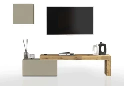 OTTO home TV-Wand »Chronos TV-Set, Wohnwand – Elemente frei platzierbar, Made in Italy« Set, 2-er set, 2 Stk. tlg.