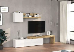OTTO home TV-Wand »Chronos TV-Set, Wohnwand – Elemente frei platzierbar, Made in Italy« Set, 3-er set, 3 Stk. tlg.