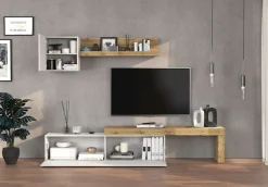 OTTO home TV-Wand »Chronos TV-Set, Wohnwand – Elemente frei platzierbar, Made in Italy« Set, 3-er set, 3 Stk. tlg.