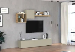 OTTO home TV-Wand »Chronos TV-Set, Wohnwand – Elemente frei platzierbar, Made in Italy« Set, 5-er set, 5 Stk. tlg.