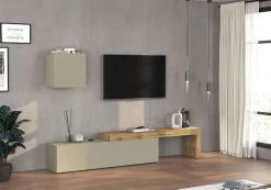 OTTO home TV-Wand »Chronos TV-Set, Wohnwand – Elemente frei platzierbar, Made in Italy« Set, 2-er set, 2 Stk. tlg.