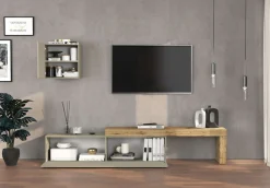 OTTO home TV-Wand »Chronos TV-Set, Wohnwand – Elemente frei platzierbar, Made in Italy« Set, 2-er set, 2 Stk. tlg.