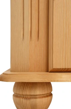 OTTO home Vitrine »Adele« 4-türig, Höhe 185 cm, mit Glaseinsätzen, aus massiver Kiefer, FSC®