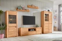 OTTO home Vitrine »Burani, Einlegeböden variabel einteilbar« B/T/H: 90/170/35, grifflose Optik