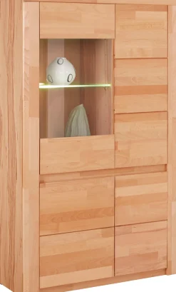 OTTO home Vitrine »Burani« grifflose Optik