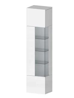 OTTO home Vitrine »Egypt« komplett hochglanz lackiert, 1 Glastür mit 3 Glasböden