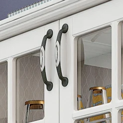 OTTO home Vitrine »Evergreen« UV lackiert, Tür mit Sicherheitsglas und Soft-Close-Funktion