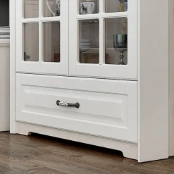 OTTO home Vitrine »Evergreen« UV lackiert, Tür mit Sicherheitsglas und Soft-Close-Funktion