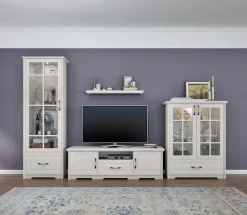 OTTO home Vitrine »Evergreen« UV lackiert, Tür mit Sicherheitsglas und Soft-Close-Funktion