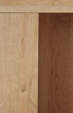 OTTO home Vitrine »Larona, zeitlose Glasvitirne, Hochschrank Höhe 145 cm« Stauraumvitrine mit dekorativer Rahmenoptik,
